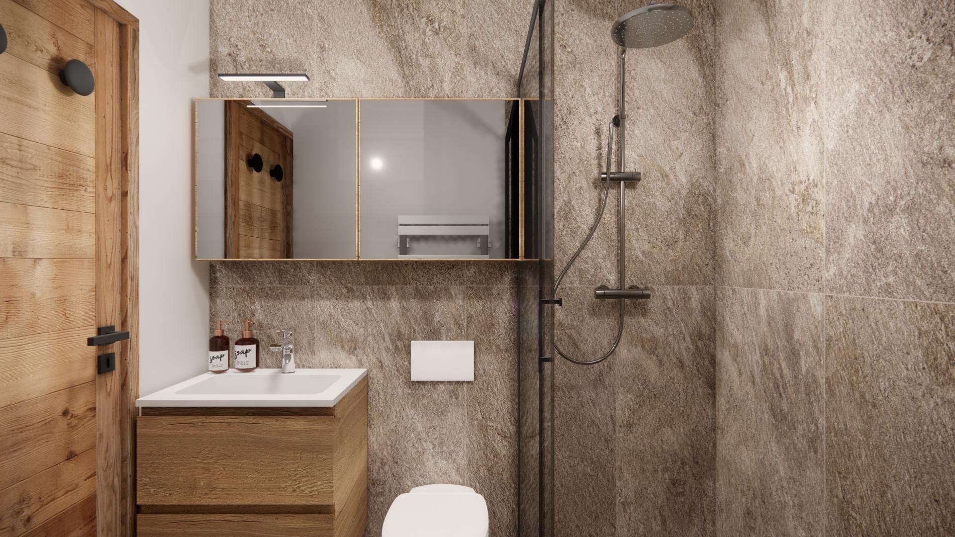 2 Badezimmer